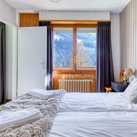 Val Air F75, Peace & Panoramic Views Apartment Champéry