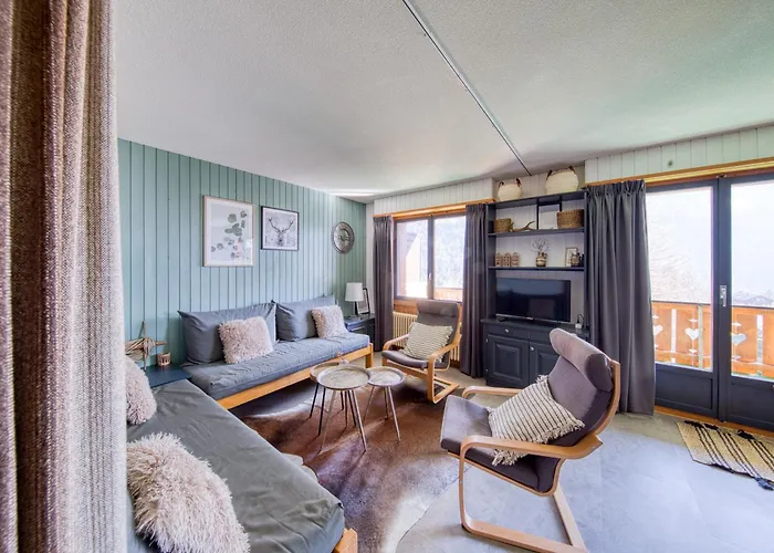 Apartament Val Air F75, Peace & Panoramic Views Champéry