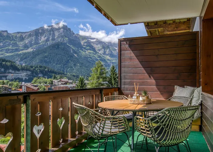 Val Air F75, Peace & Panoramic Views Apartament Champéry